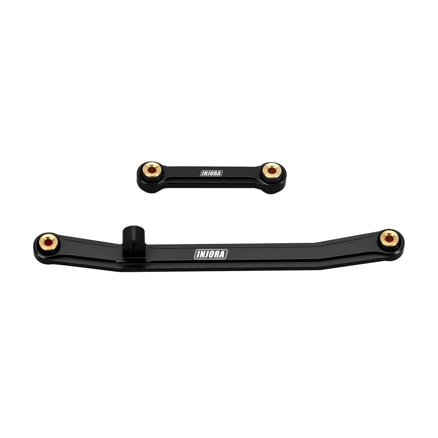 INJORA Piezas de Actualización RC Crawler – Counterweight, Steering Knuckles y Shock Cover para Axial SCX24