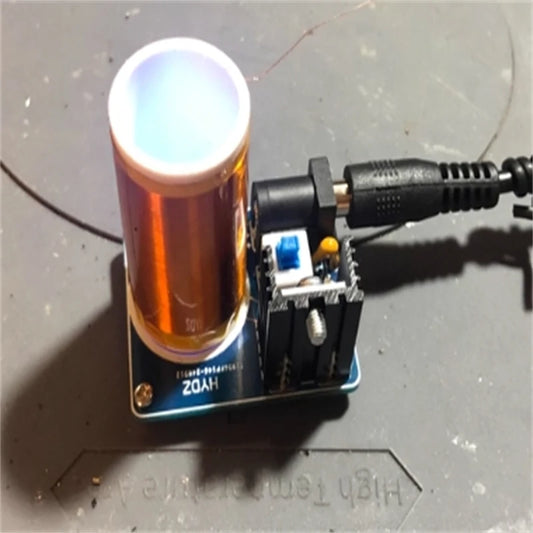 Mini Bobina de Tesla BD243 DIY — Kit Electrónico Educativo y Decorativo