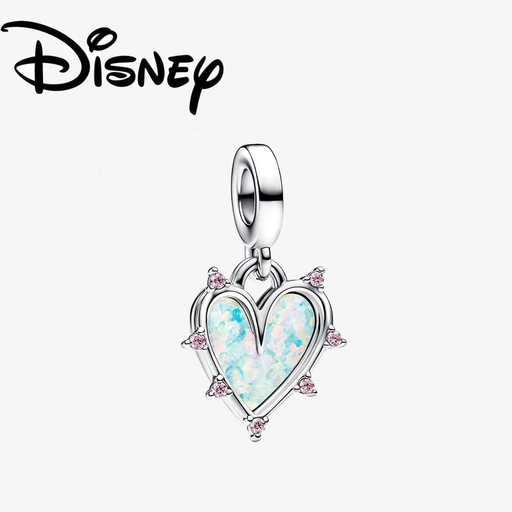 Charm Colgante Disney 925 Plata Esterlina – Dumbo, Pascal, Gato de Cheshire y Alien | Compatible con Pulseras Originales