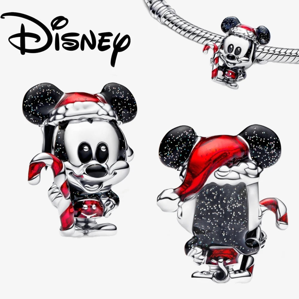 Charm Colgante Disney 925 Plata Esterlina – Dumbo, Pascal, Gato de Cheshire y Alien | Compatible con Pulseras Originales