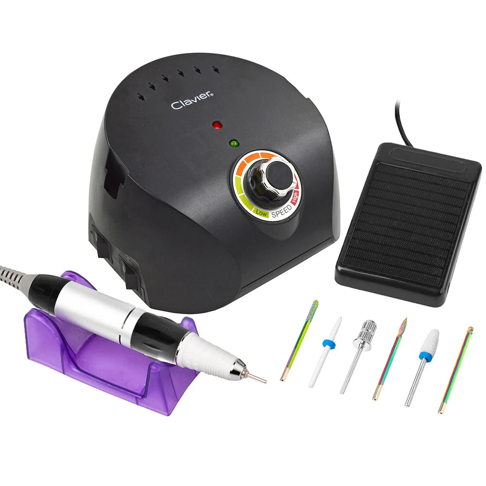 Máquina Eléctrica Profesional FX600 — Taladro y Pulidor de Uñas