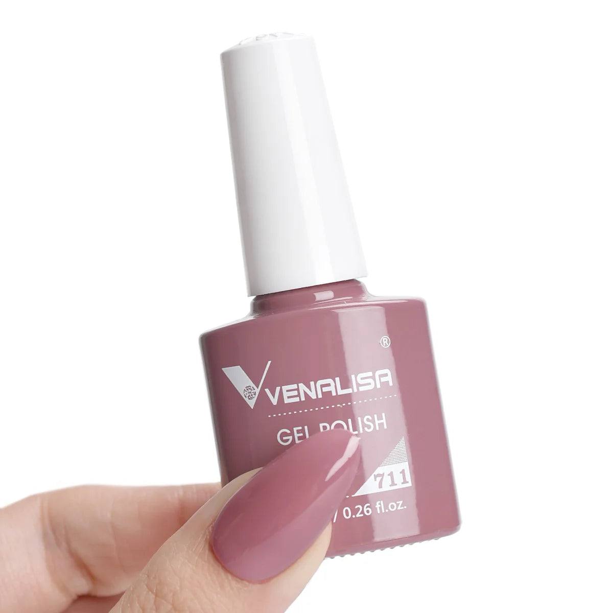 Esmalte de Gel Venalisa Milky White — Cobertura Completa UV/LED