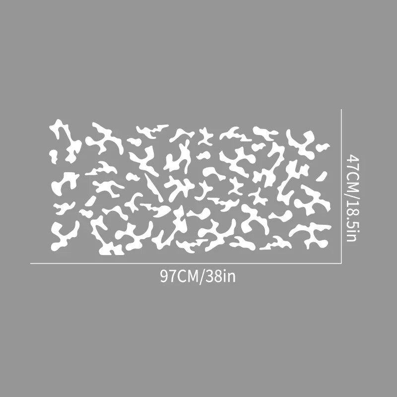 Pegatinas de Camuflaje para Coche — Vinilo Racing Decorativo para Puertas y Carrocería