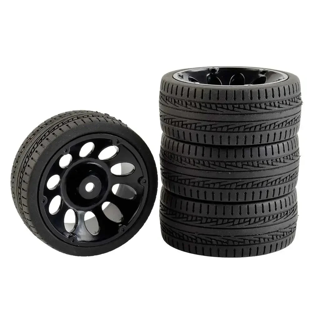 64mm Neumáticos RC 1/10 Touring Drift – Compatibles con Tamiya, HPI, Kyosho
