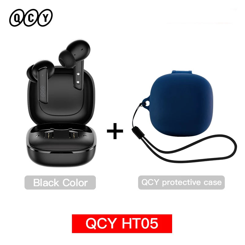 Auriculares Inalámbricos QCY HT05 ANC – Bluetooth 5.2, Cancelación de Ruido 40dB
