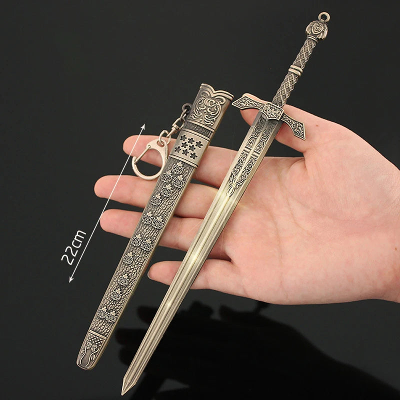 Llavero Espada Luna Oscura — Mini Sword Elden Ring Ranni Moonveil