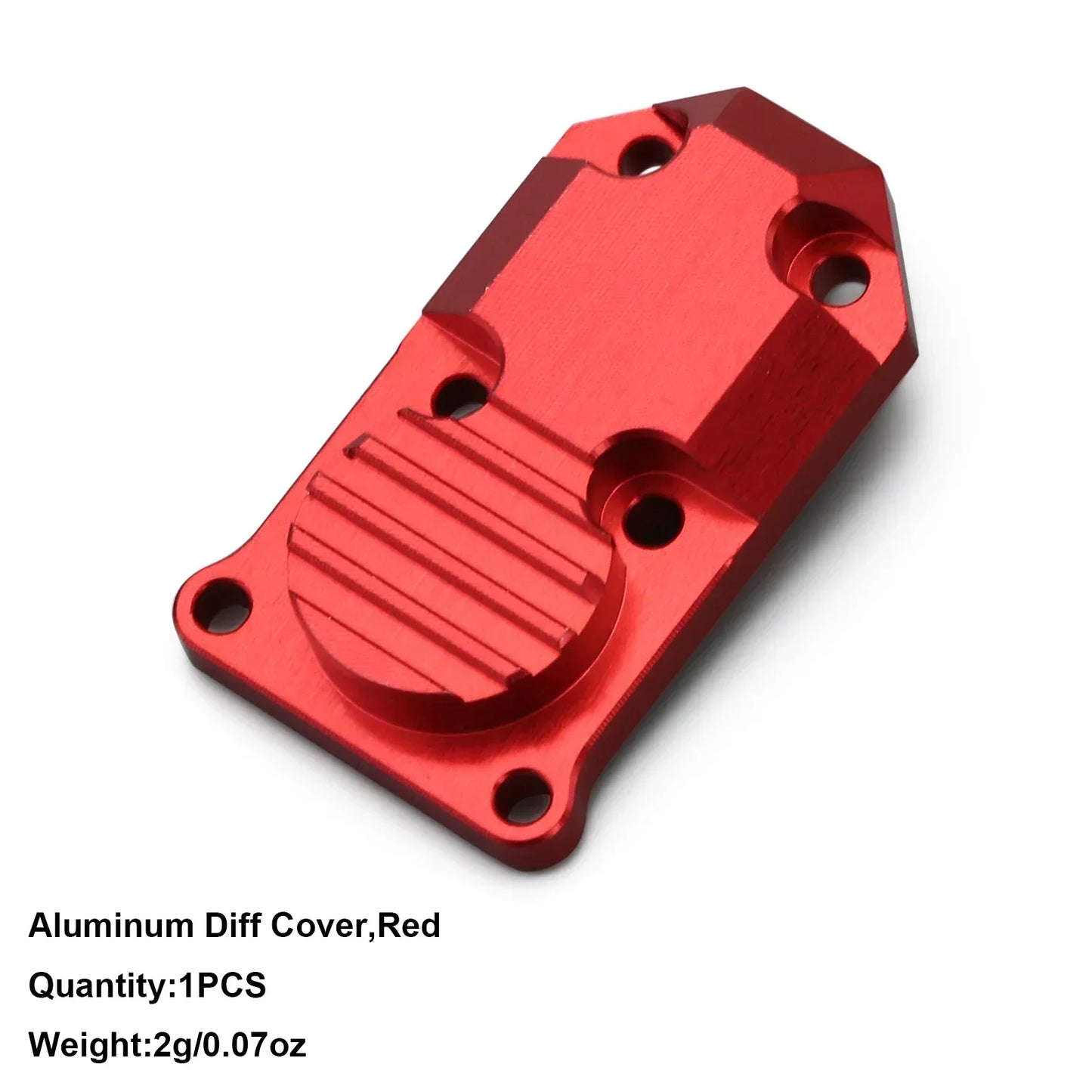 INJORA Piezas de Actualización RC Crawler – Counterweight, Steering Knuckles y Shock Cover para Axial SCX24