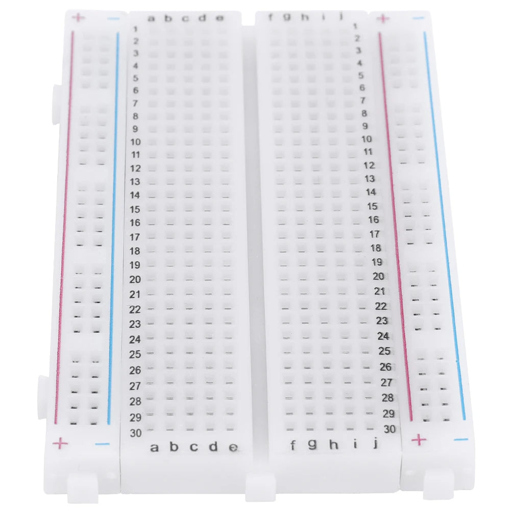 Protoboard Universal 400 Puntos Sin Soldadura – Mini Placa de Pruebas para Electrónica y Robots DIY