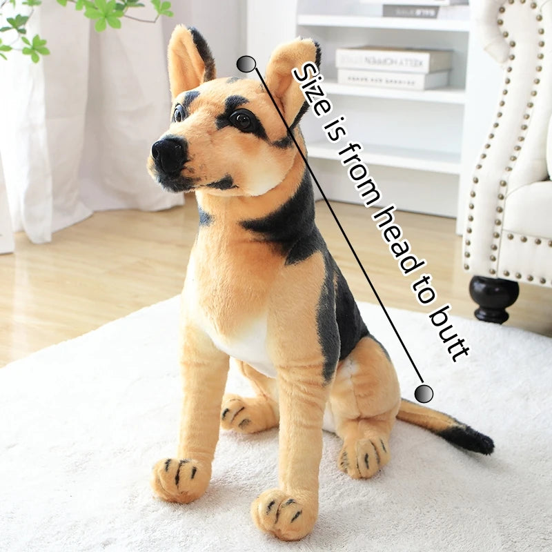Peluche Realista de Perro Dálmata — Suave Juguete Decorativo y Regalo Infantil