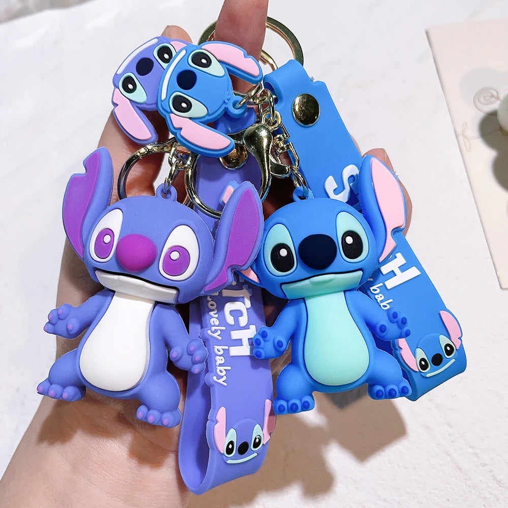 Llavero Lilo & Stitch — Colgante Anime Stitch Rosa Dulce