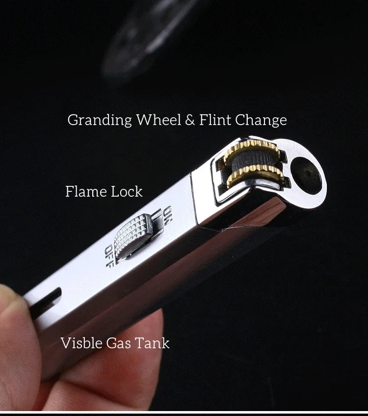 Encendedor AOMAI Tipo Soplete – Antiviento y Azul