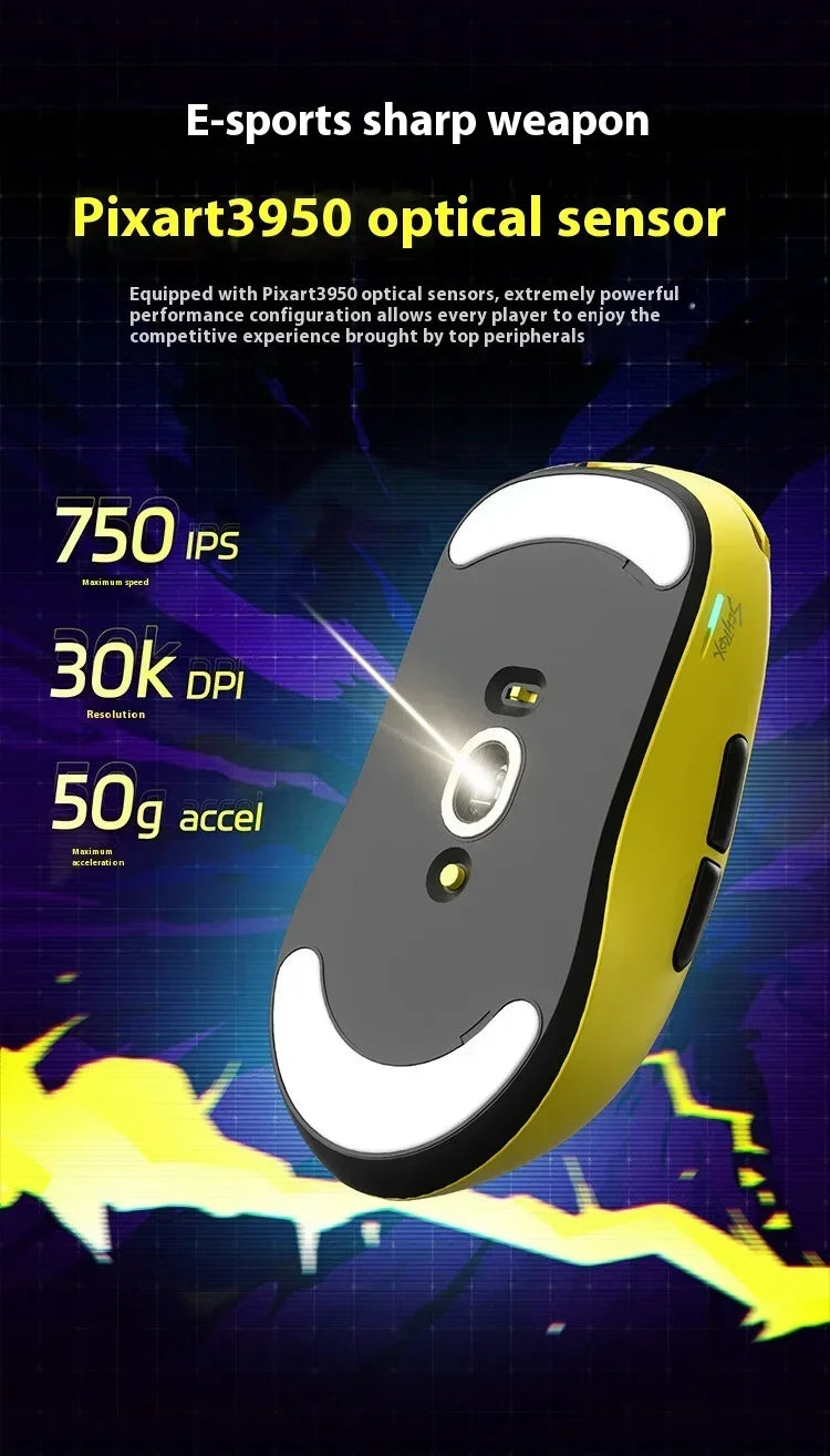 Scyrox V8 Mouse Dual Mode – Gaming 8K Low Latency Ligero y Personalizable para PC