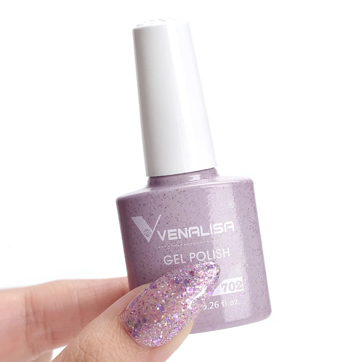 Esmalte de Gel Venalisa Milky White — Cobertura Completa UV/LED