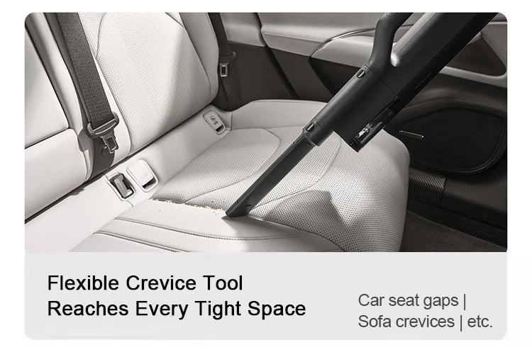 Aspiradora de Coche XIAOMI MIJIA — 21kPa, Batería 2400mAh, USB-C