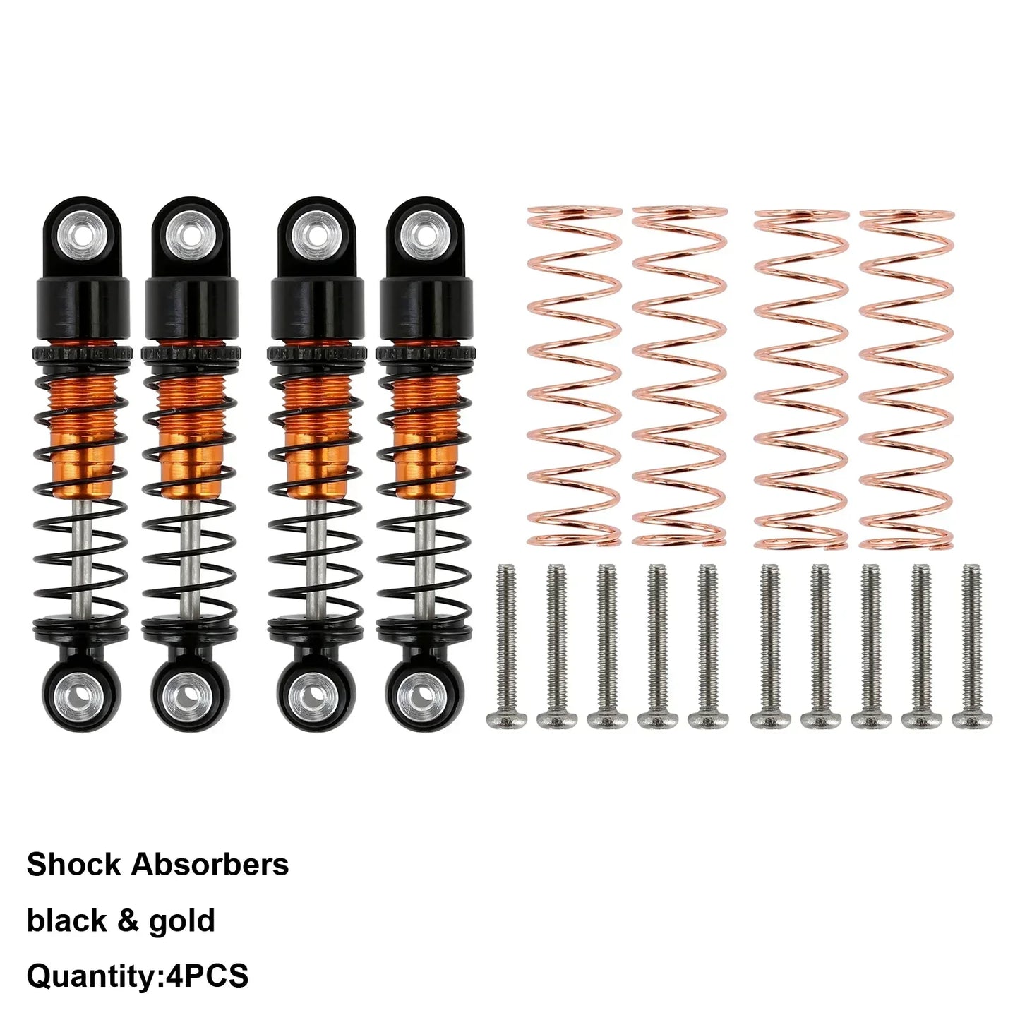 INJORA Piezas de Actualización RC Crawler – Counterweight, Steering Knuckles y Shock Cover para Axial SCX24
