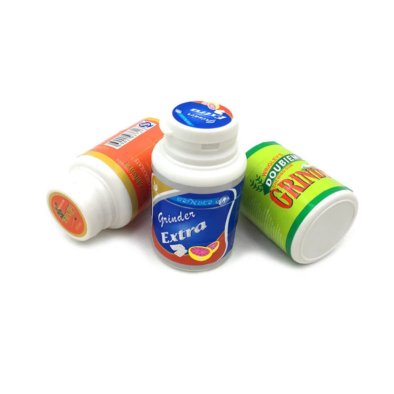 Grinder de Hierbas 45mm — Plástico y Metal con Colores Surtidos