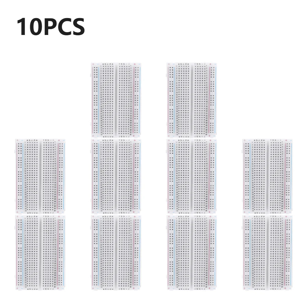 Protoboard Universal 400 Puntos Sin Soldadura – Mini Placa de Pruebas para Electrónica y Robots DIY