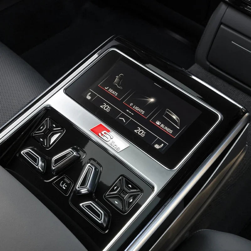 Emblema 3D Audi SLINE RS — Sticker Volante y Carrocería