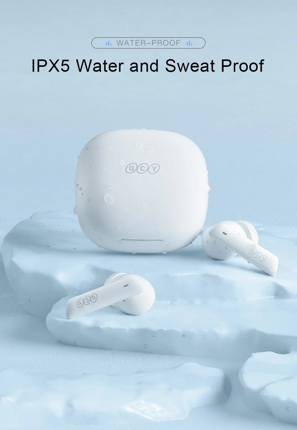 Auriculares Inalámbricos QCY HT05 ANC – Bluetooth 5.2, Cancelación de Ruido 40dB