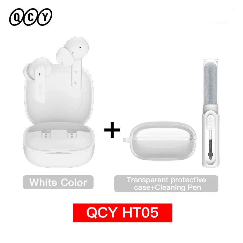 Auriculares Inalámbricos QCY HT05 ANC – Bluetooth 5.2, Cancelación de Ruido 40dB