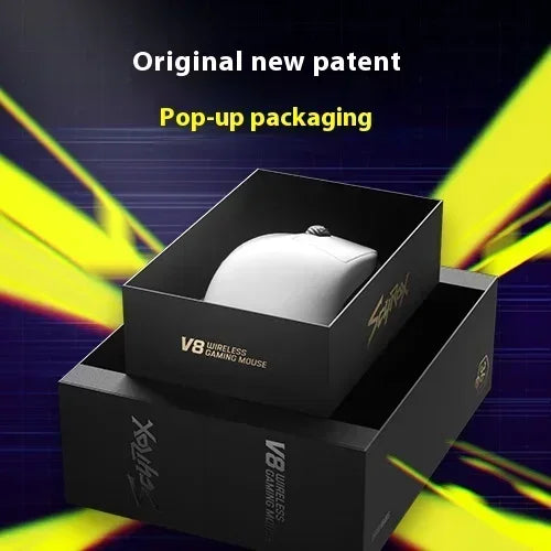 Scyrox V8 Mouse Dual Mode – Gaming 8K Low Latency Ligero y Personalizable para PC