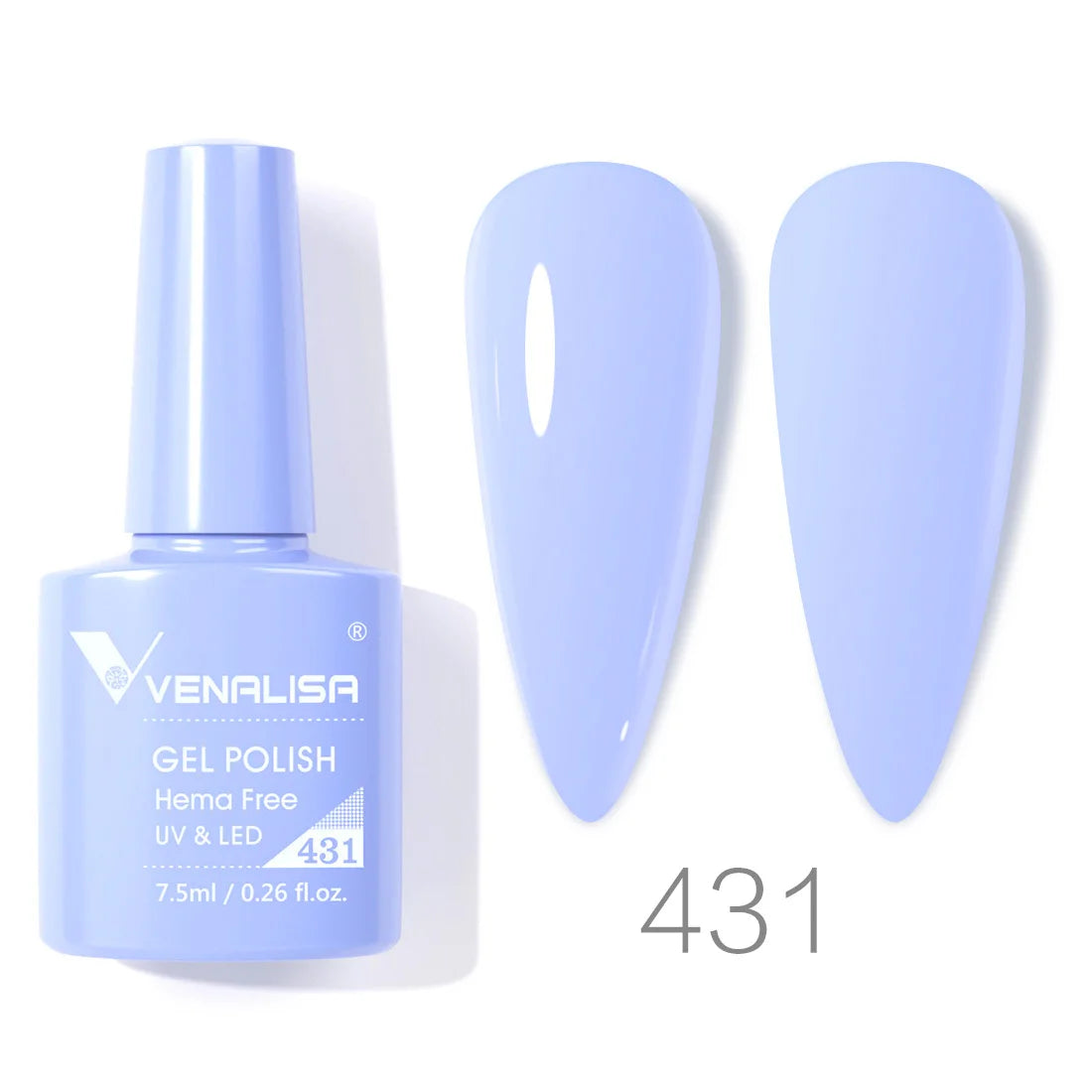 Esmalte de Gel Venalisa Milky White — Cobertura Completa UV/LED