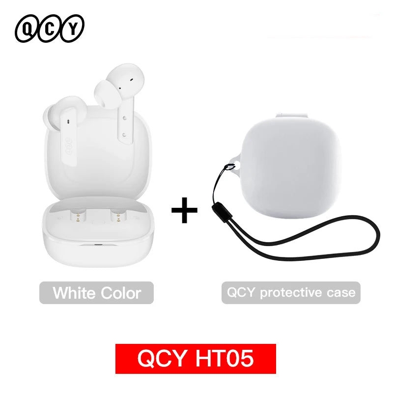 Auriculares Inalámbricos QCY HT05 ANC – Bluetooth 5.2, Cancelación de Ruido 40dB