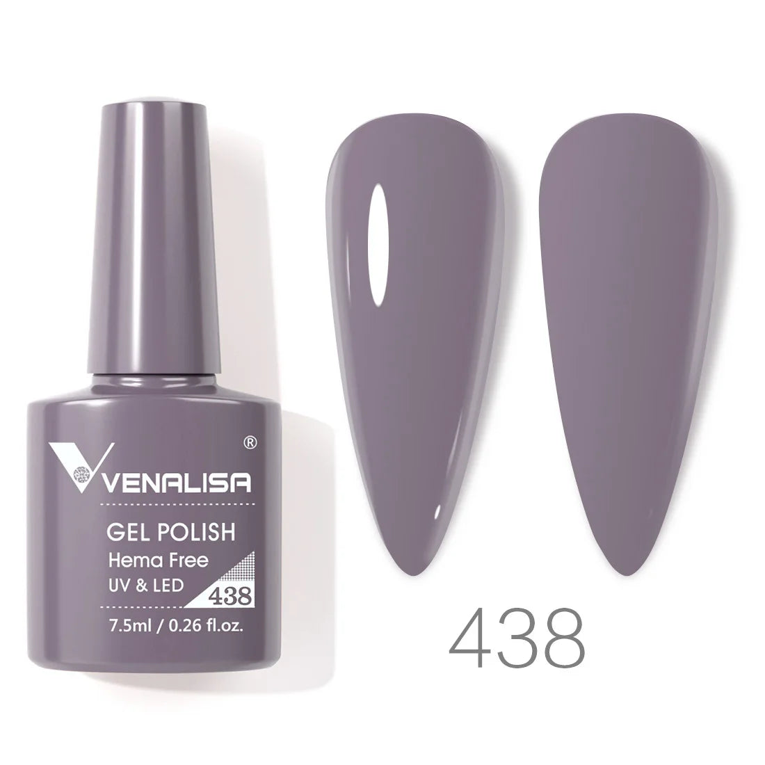 Esmalte de Gel Venalisa Milky White — Cobertura Completa UV/LED