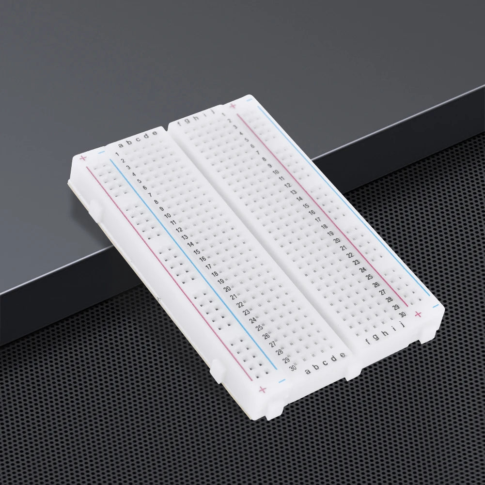 Protoboard Universal 400 Puntos Sin Soldadura – Mini Placa de Pruebas para Electrónica y Robots DIY