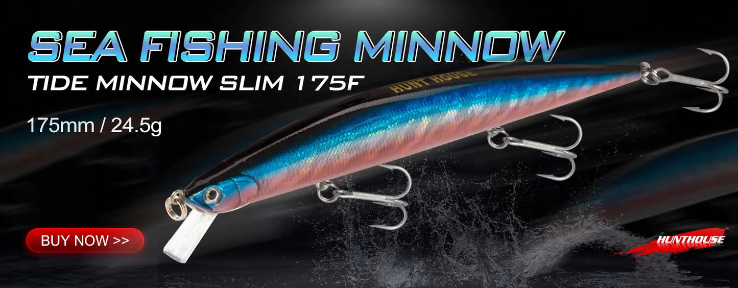 Señuelos Artificiales Hunthouse Sandeel Minnow — Jerkbait y Wobbler