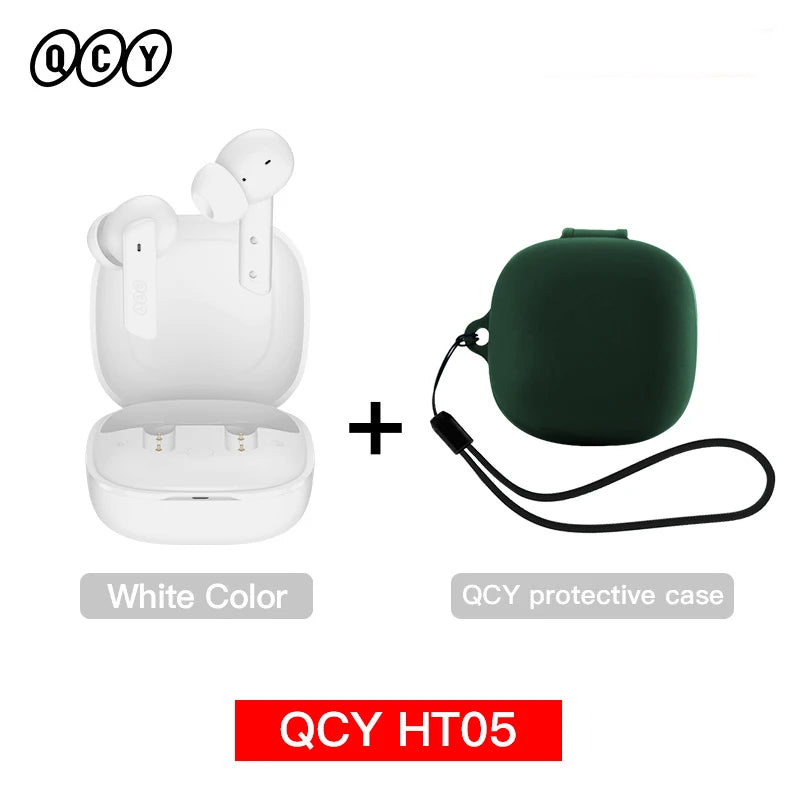 Auriculares Inalámbricos QCY HT05 ANC – Bluetooth 5.2, Cancelación de Ruido 40dB