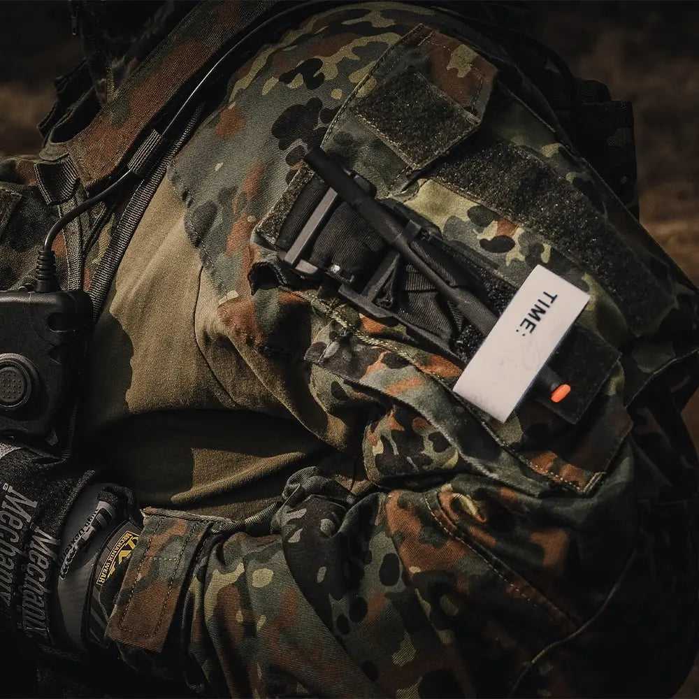 Torniquete Táctico Rhino Rescue CE Aprobado – Varilla Metálica para Primeros Auxilios y Emergencias