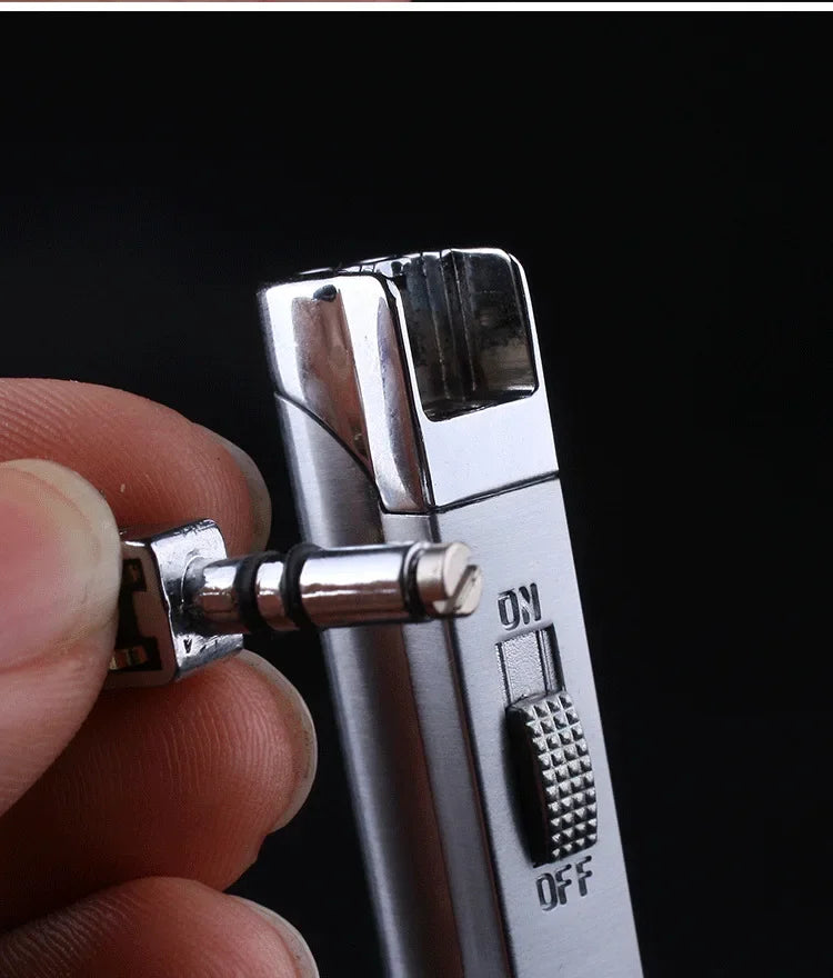 Encendedor AOMAI Tipo Soplete – Antiviento y Azul