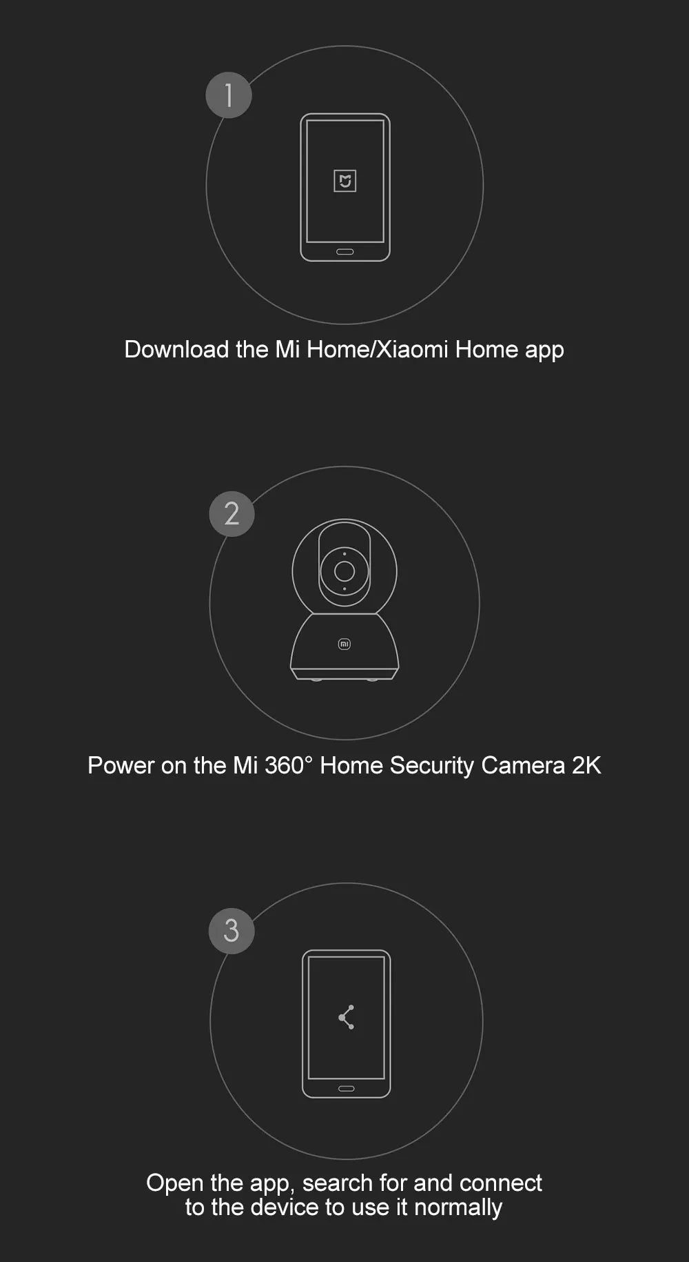Xiaomi Mi PTZ 2K 360° Cámara de Seguridad Inteligente – 3MP AI y Visión Nocturna