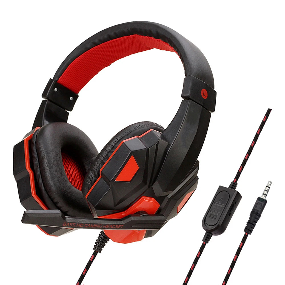 Cascos Gaming con Cable Multiplataforma  Adjustable
