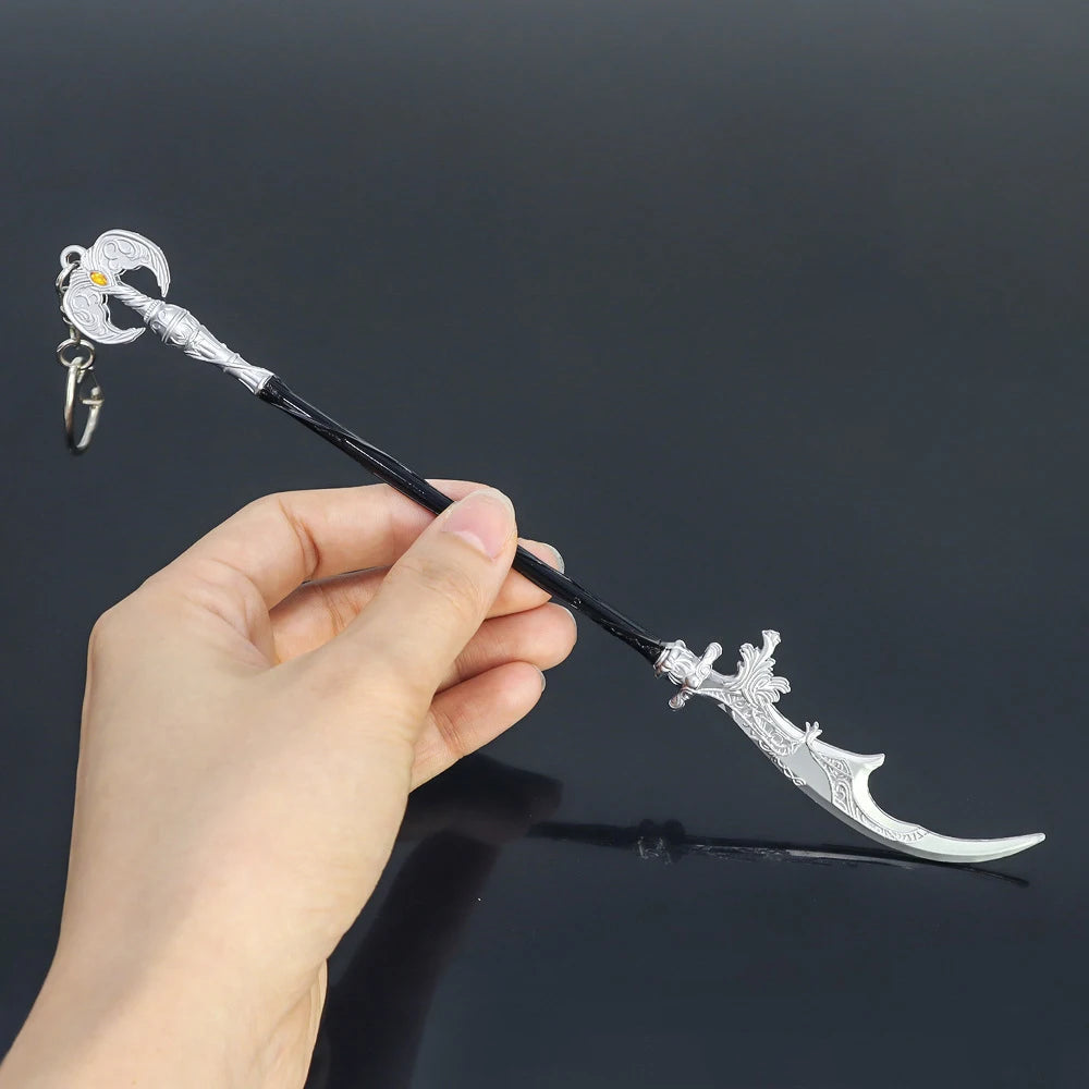 Llavero Espada Luna Oscura — Mini Sword Elden Ring Ranni Moonveil