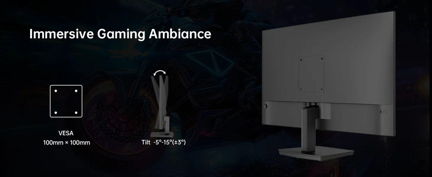 KTC H27T27 27" QHD 100Hz Gaming Monitor – 2560x1440, IPS Fast Panel, 1ms GTG, 99% sRGB, HDR10, FreeSync