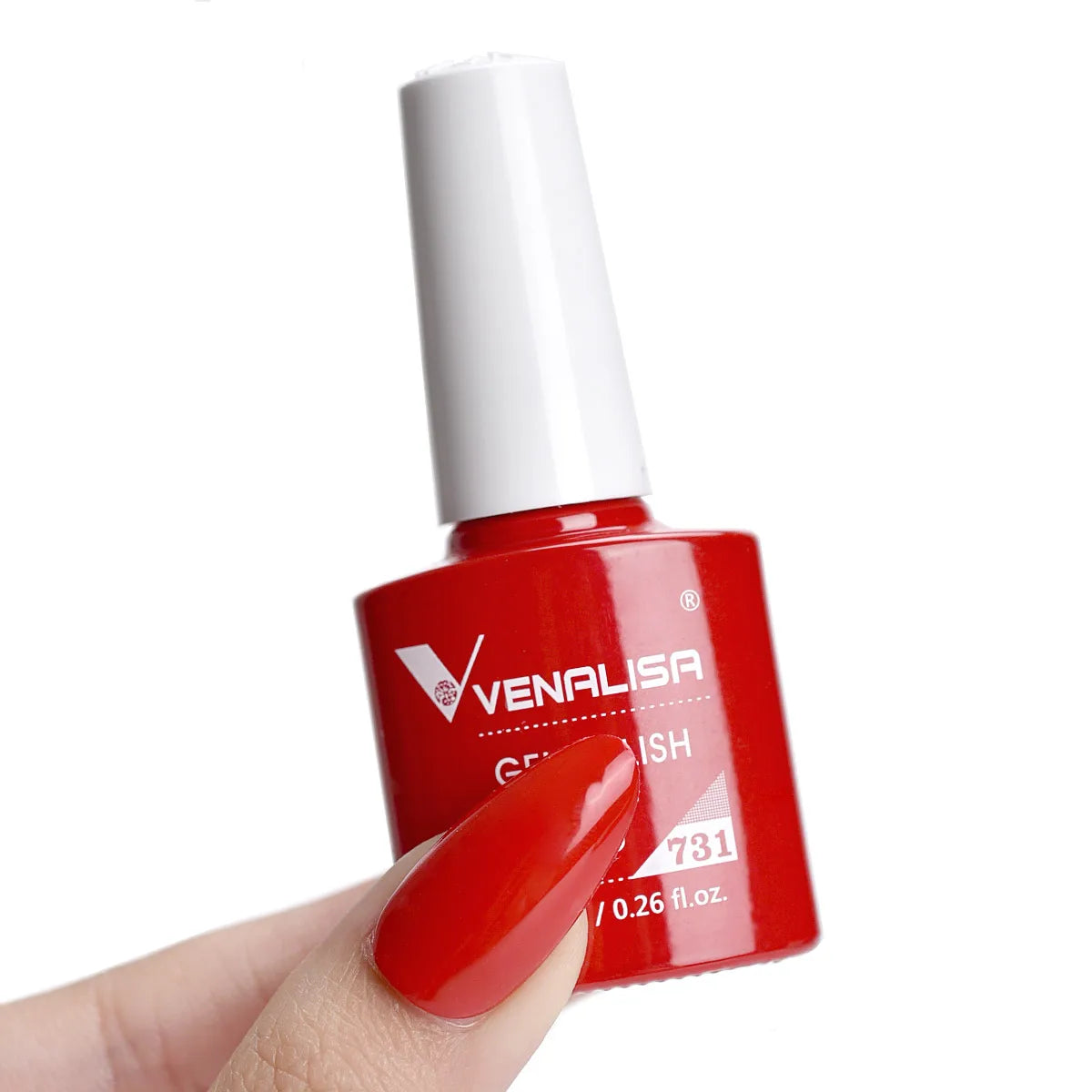 Esmalte de Gel Venalisa Milky White — Cobertura Completa UV/LED