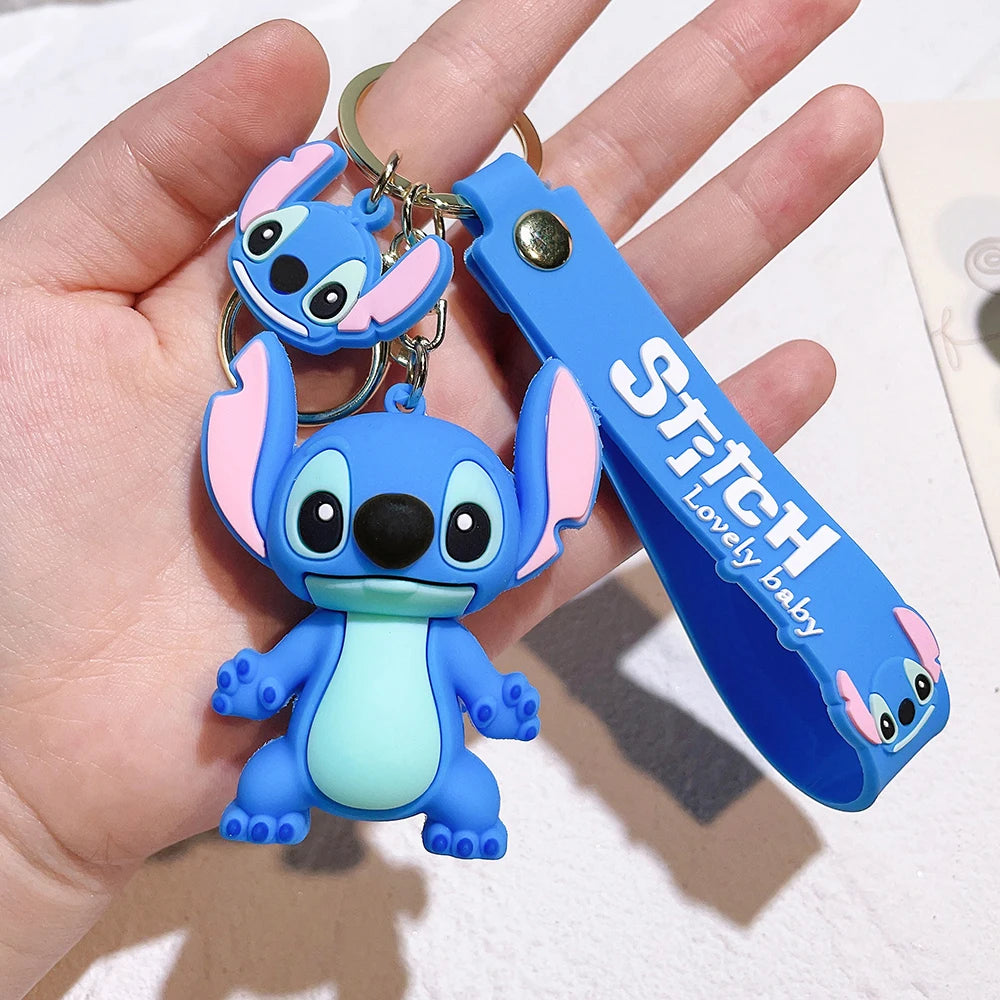 Llavero Lilo & Stitch — Colgante Anime Stitch Rosa Dulce