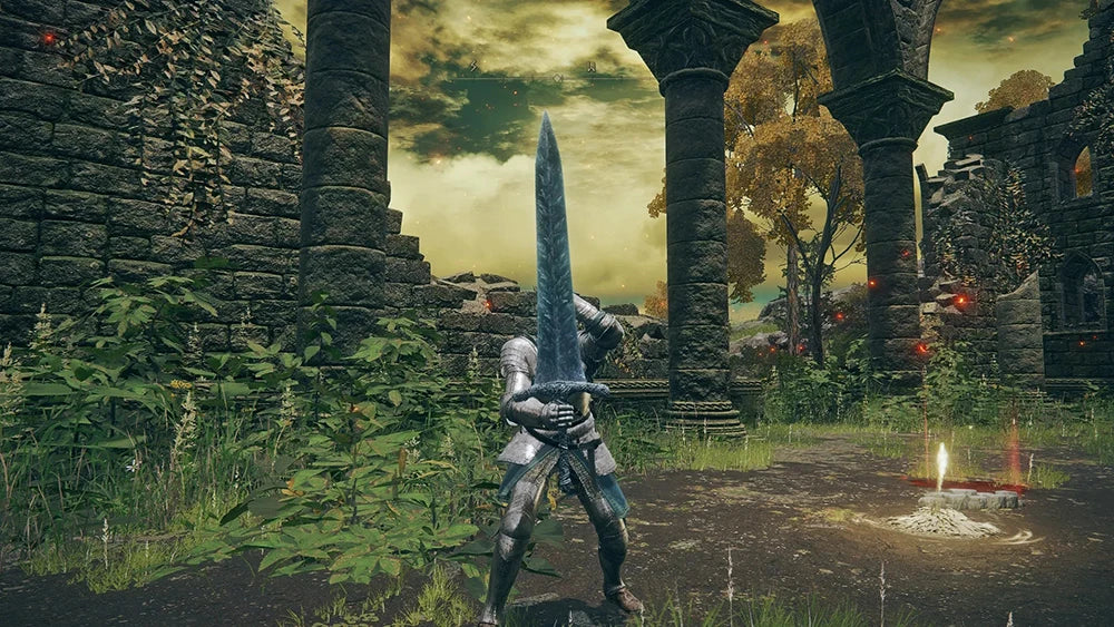 Llavero Espada Luna Oscura — Mini Sword Elden Ring Ranni Moonveil