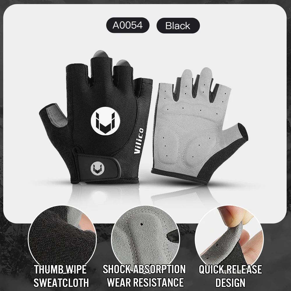 Guantes de Ciclismo Antideslizantes de Dedo Completo – MTB y Carretera