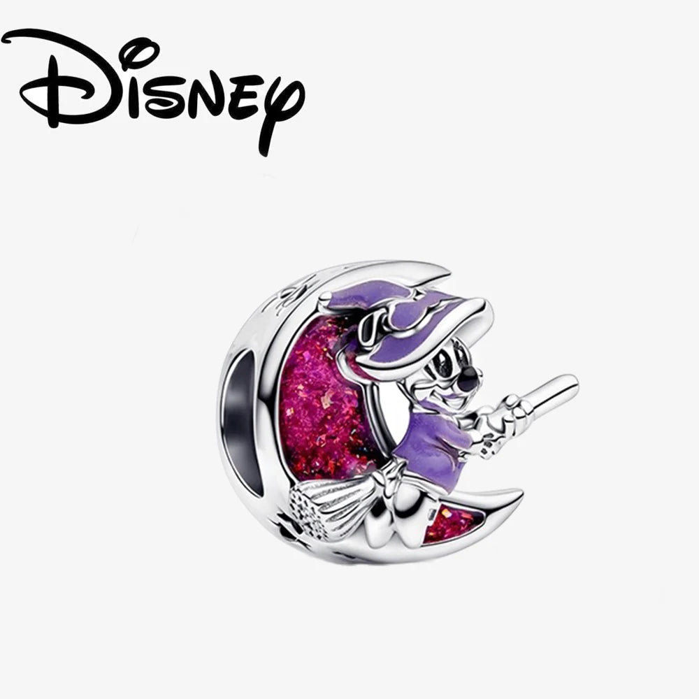 Charm Colgante Disney 925 Plata Esterlina – Dumbo, Pascal, Gato de Cheshire y Alien | Compatible con Pulseras Originales