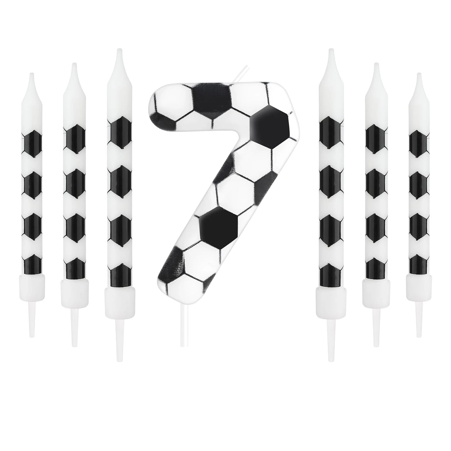 Velas Temáticas de Autos de Carreras para Cumpleaños – Set de 7 Piezas