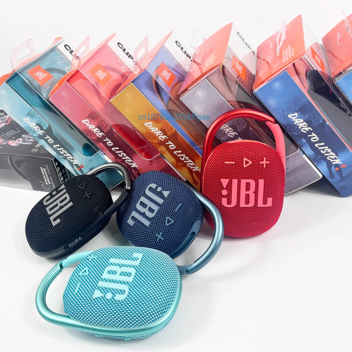 Altavoz Bluetooth Portátil JBL Clip 4 Original — Mini Altavoz IP67 Resistente al Agua y Polvo