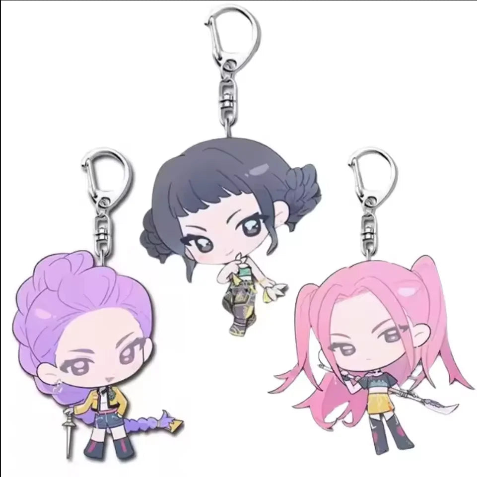 Llavero K-Pop Demon Hunter — Accesorios de Fiesta y Regalo para Fans