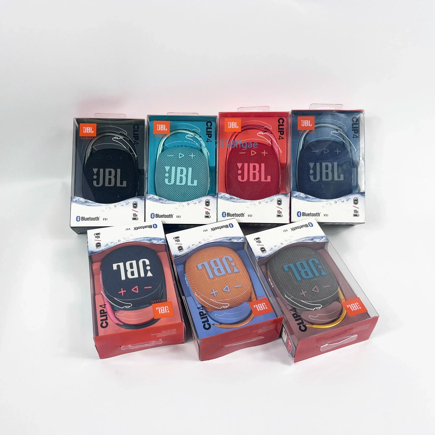 Altavoz Bluetooth Portátil JBL Clip 4 Original — Mini Altavoz IP67 Resistente al Agua y Polvo