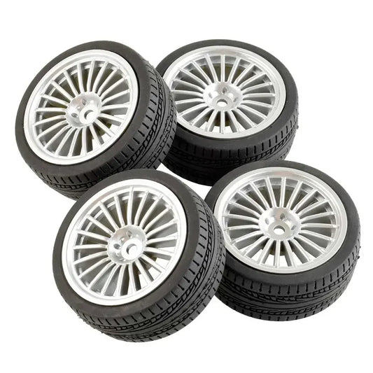 64mm Neumáticos RC 1/10 Touring Drift – Compatibles con Tamiya, HPI, Kyosho