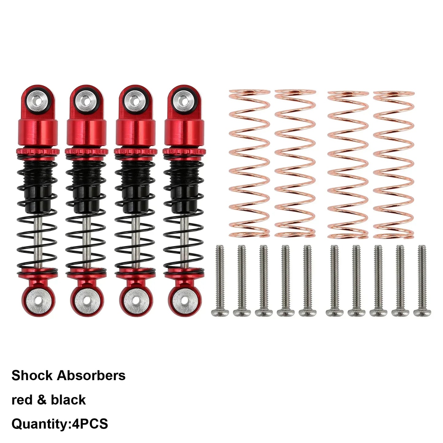 INJORA Piezas de Actualización RC Crawler – Counterweight, Steering Knuckles y Shock Cover para Axial SCX24