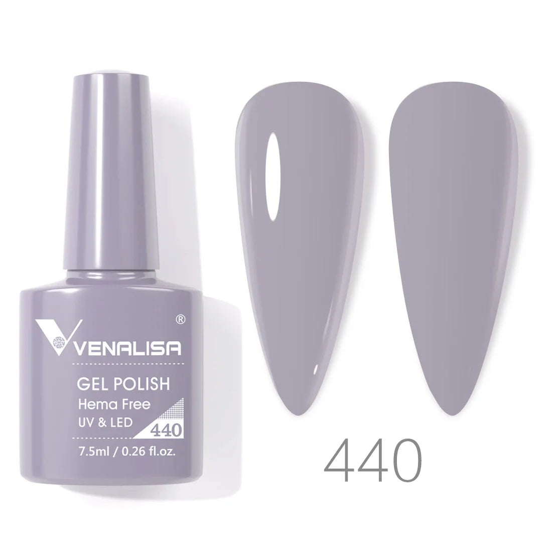 Esmalte de Gel Venalisa Milky White — Cobertura Completa UV/LED