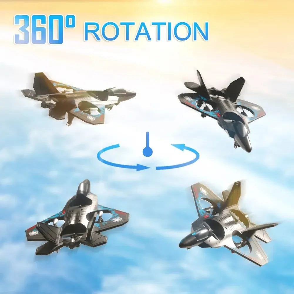 Avión RC 2.4G L0712 de Alto Rendimiento — Planeador de Espuma EPP con Sensor de Gravedad y Luces LED